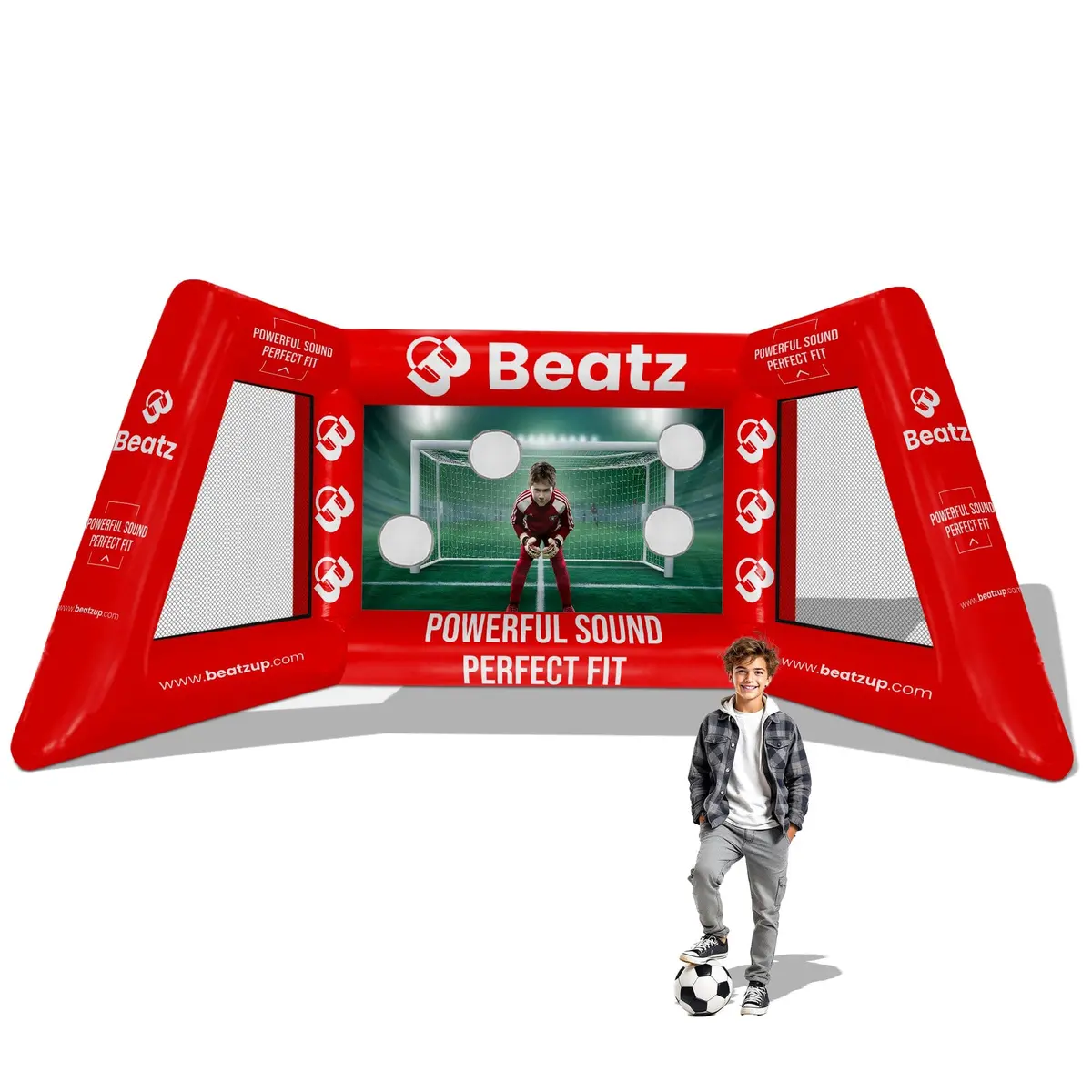 Custom Inflatable Soccer Shoot-Out Game 1