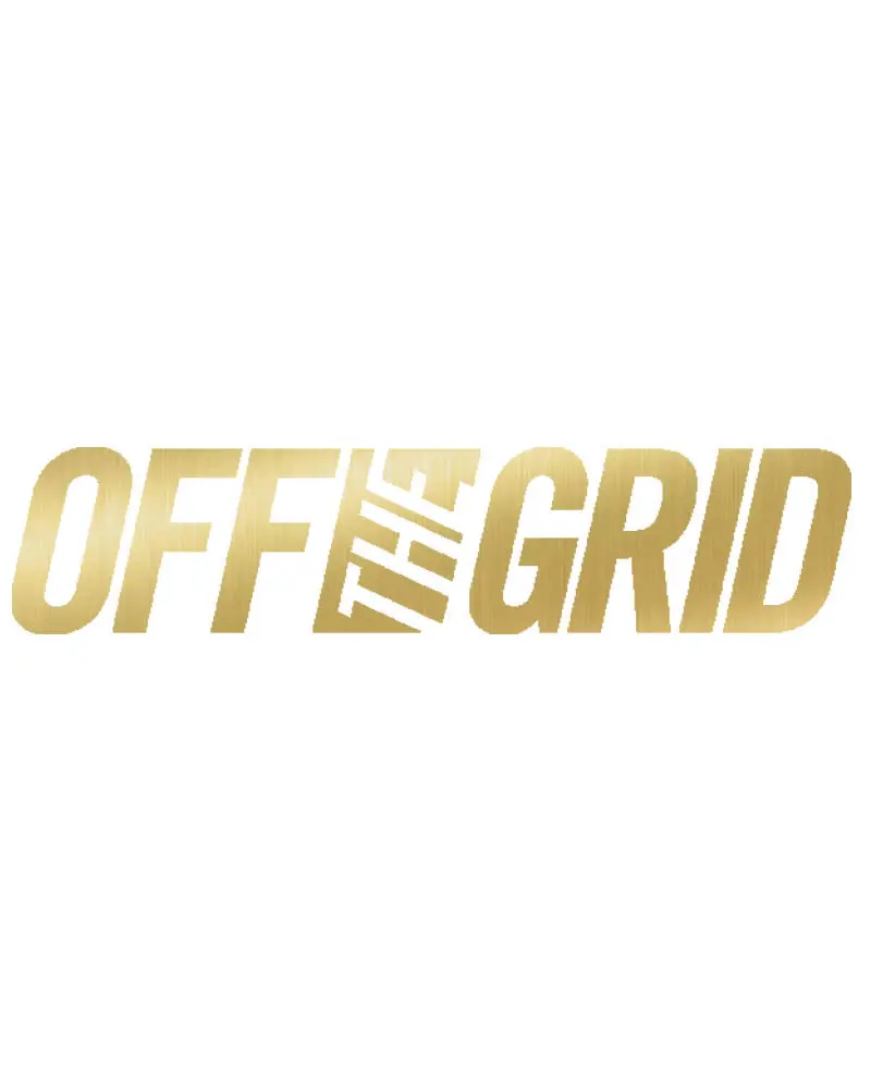 Off The Grid Solid Logo Decal - 7 Colors 11