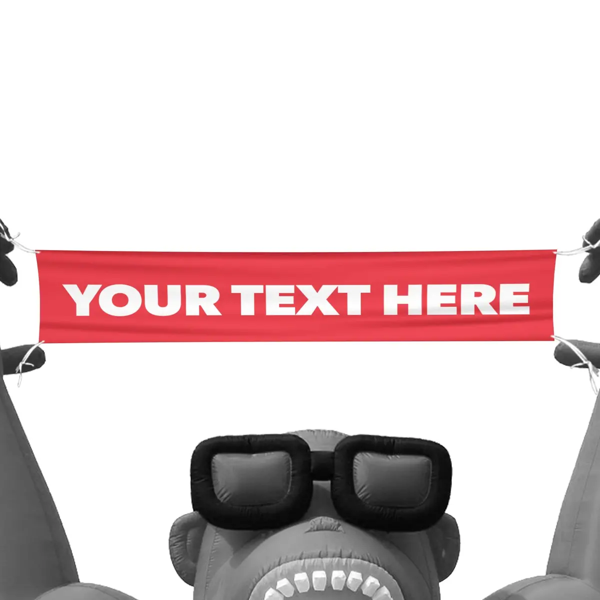 Custom Replacement Banners For Giant Inflatable Gorilla 1
