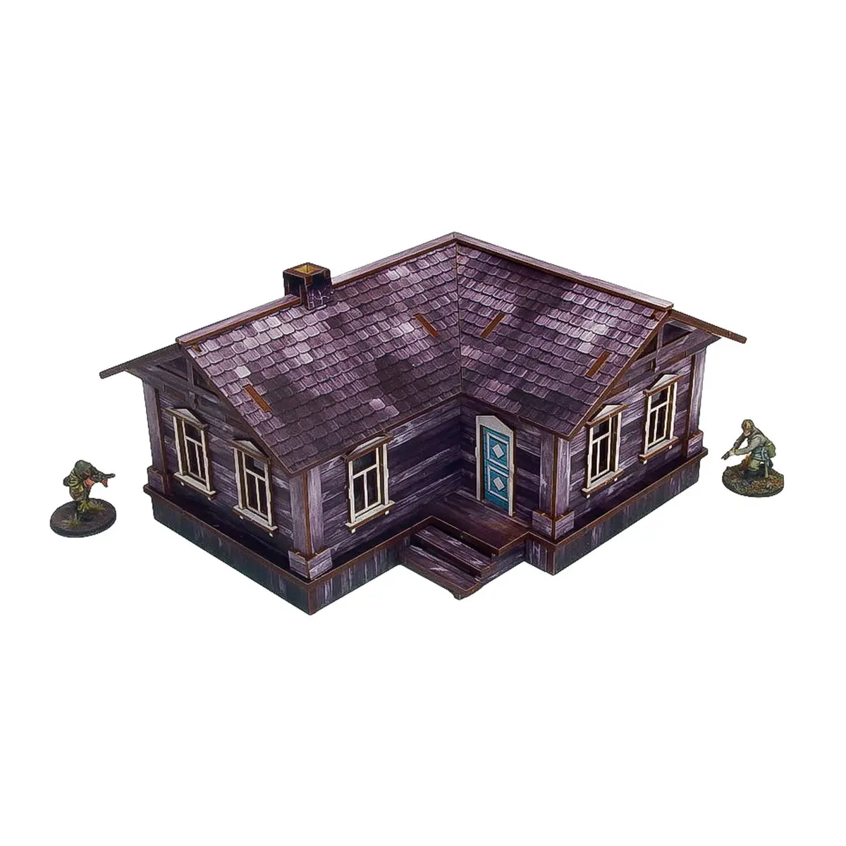 Pre-Painted Ww2 Ostfront Village Maria's House 1