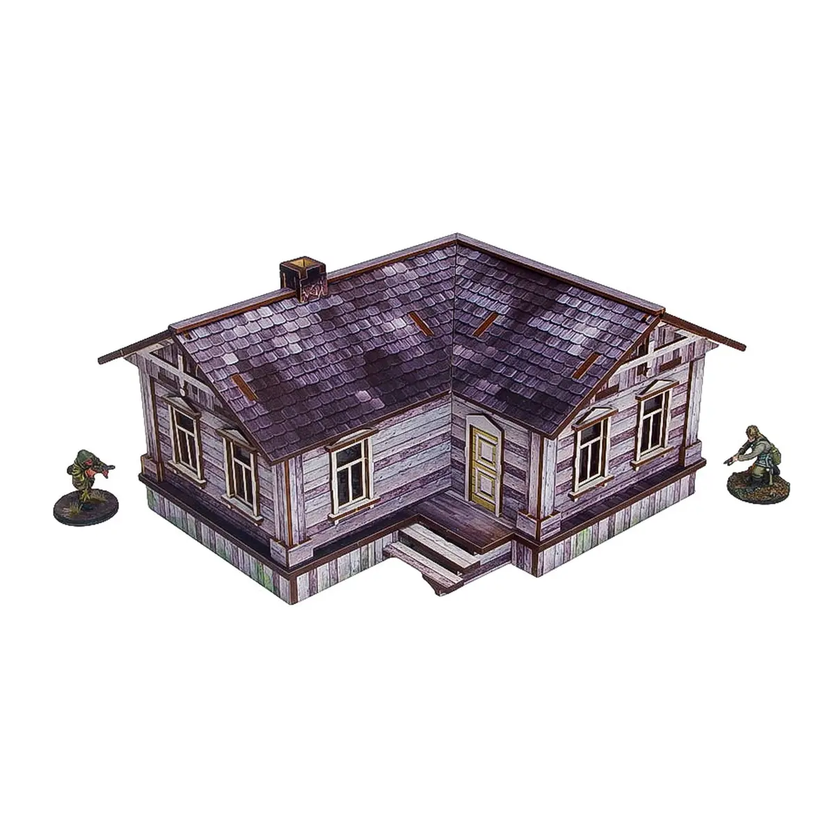 Pre-Painted Ww2 Ostfront Village Iwan's House 1