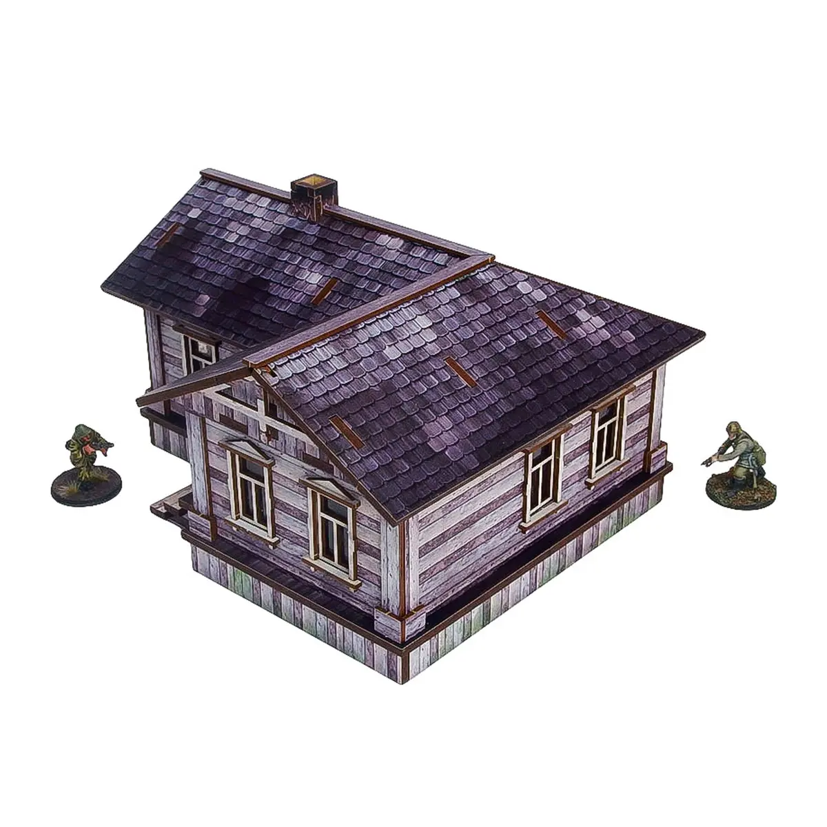 Pre-Painted Ww2 Ostfront Village Iwan's House 2