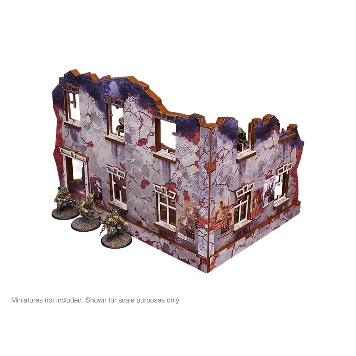 Pre-Painted Ww2 Ostfront Stalingrad Univermag Right 1