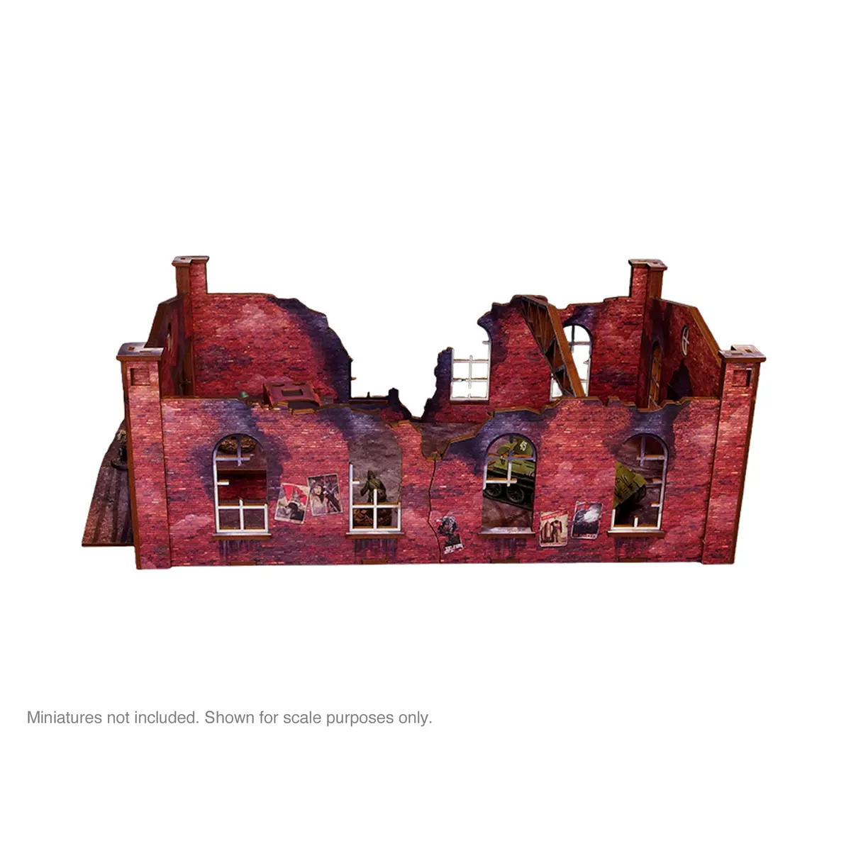 Pre-Painted Ww2 Ostfront Stalingrad Factory Front 1