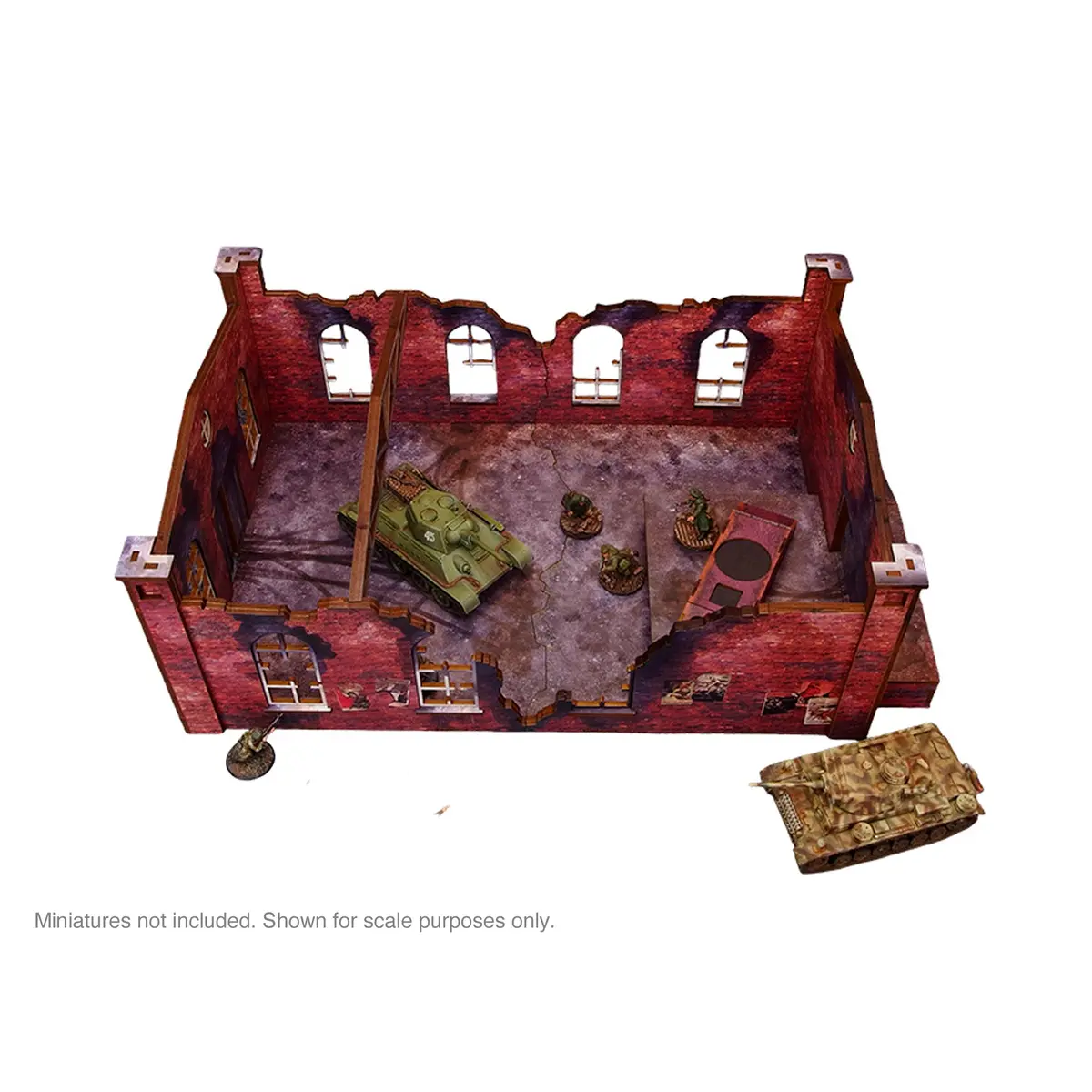 Pre-Painted Ww2 Ostfront Stalingrad Factory Front 2