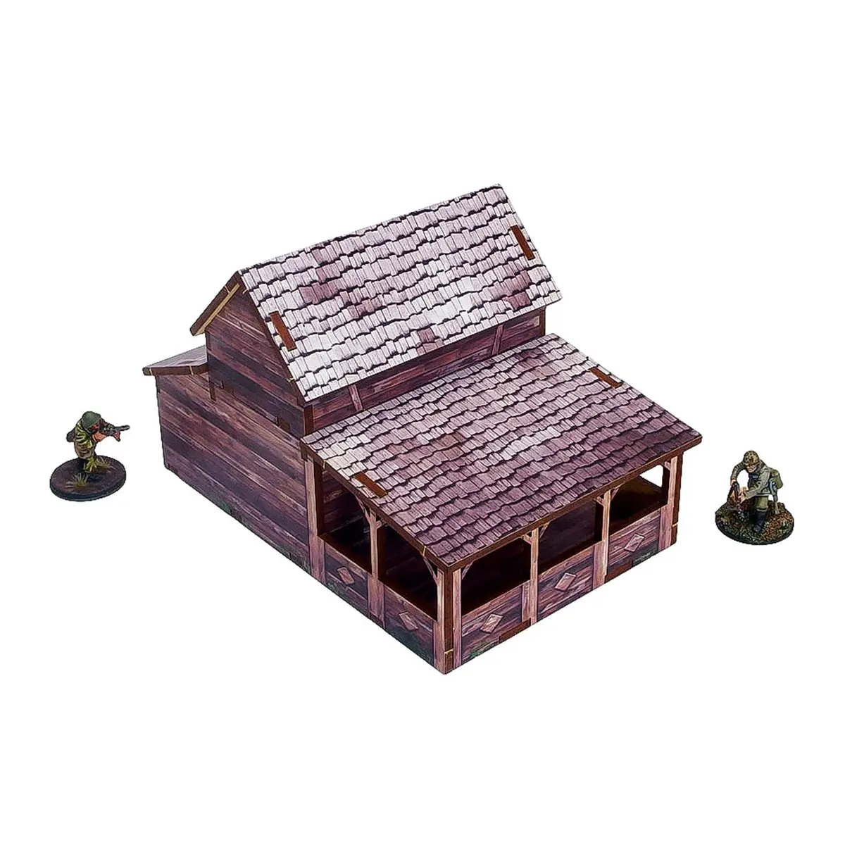 Pre-Painted Ww2 Ostfront Village Workshop 2