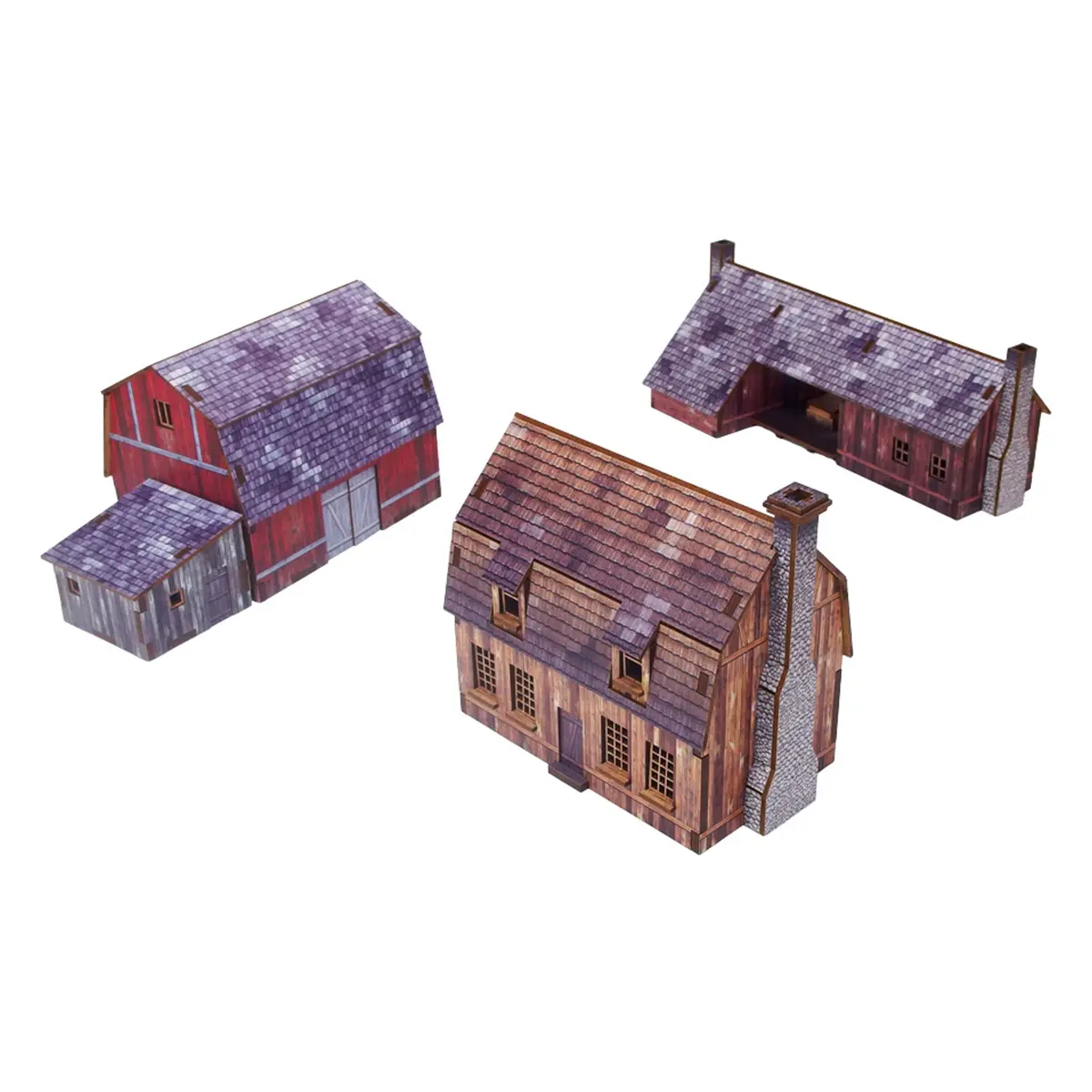 Pre-Painted American Farm (Epic Battles Scale) 1