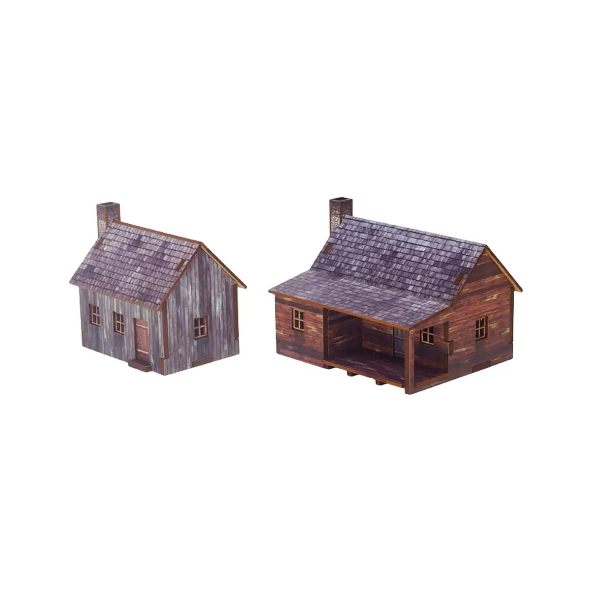 Pre-Painted American Houses (Epic Battles Scale) 2
