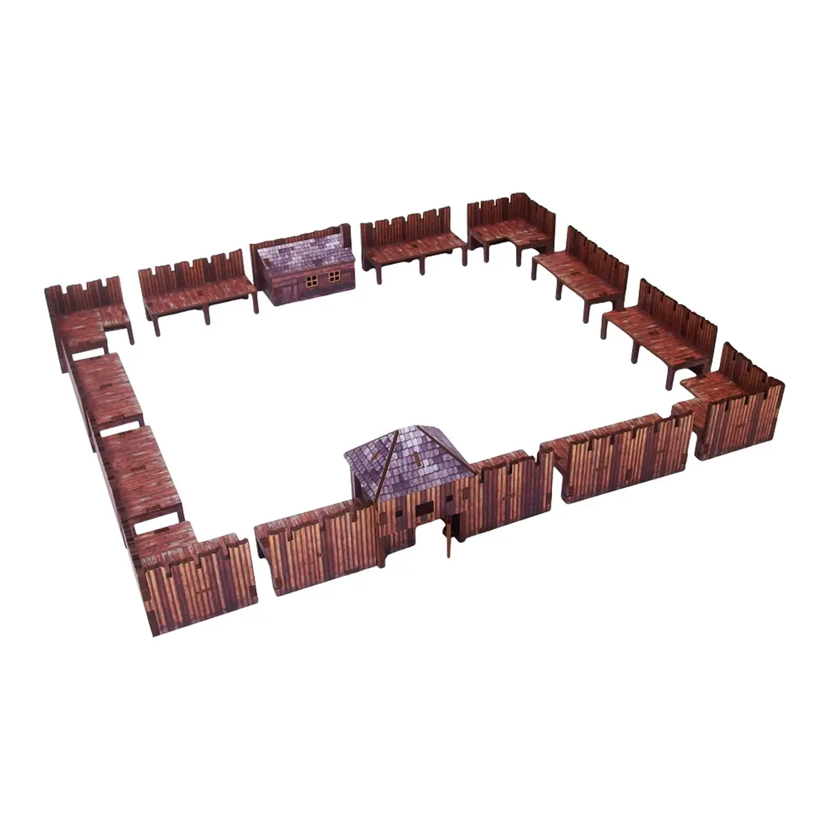 Pre-Painted American Fort (Epic Battles Scale) 2