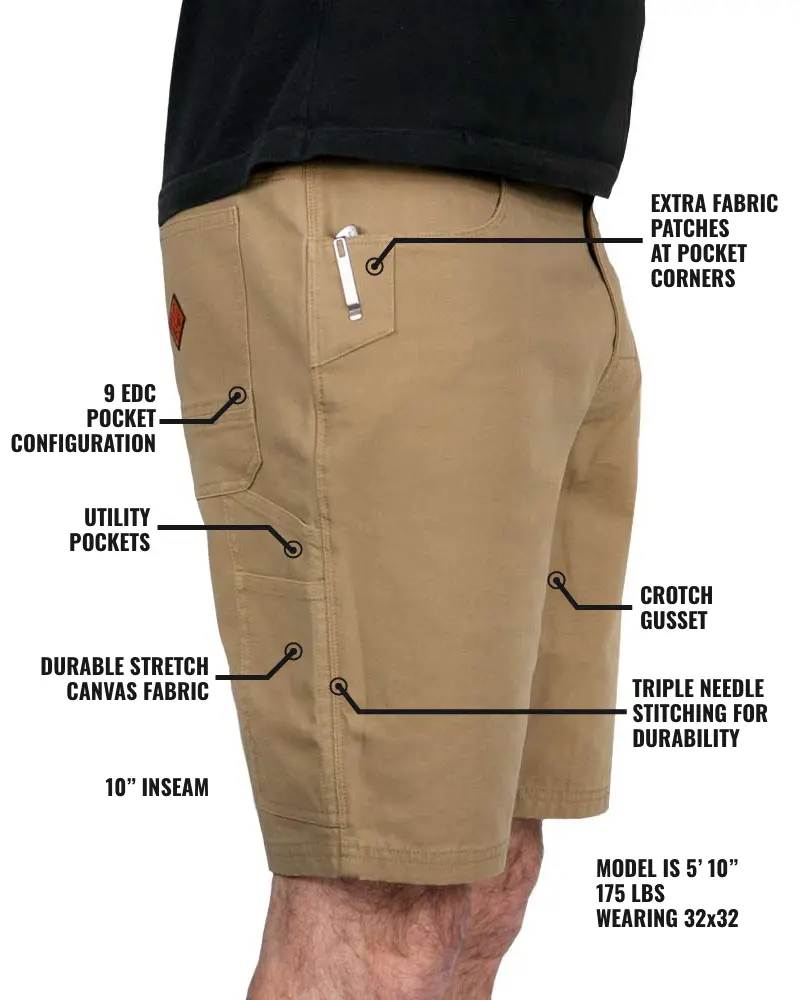 Havok Shorts 10" - Coyote 4
