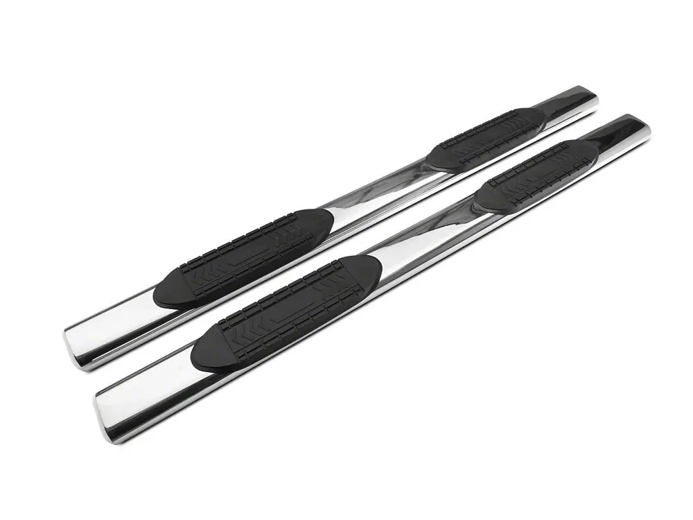 Barricade 6-Inch Oval Stainless Steel Side Steps – Rocker-Mount Design for 2007–2019 Sierra 2500 HD Crew Cab