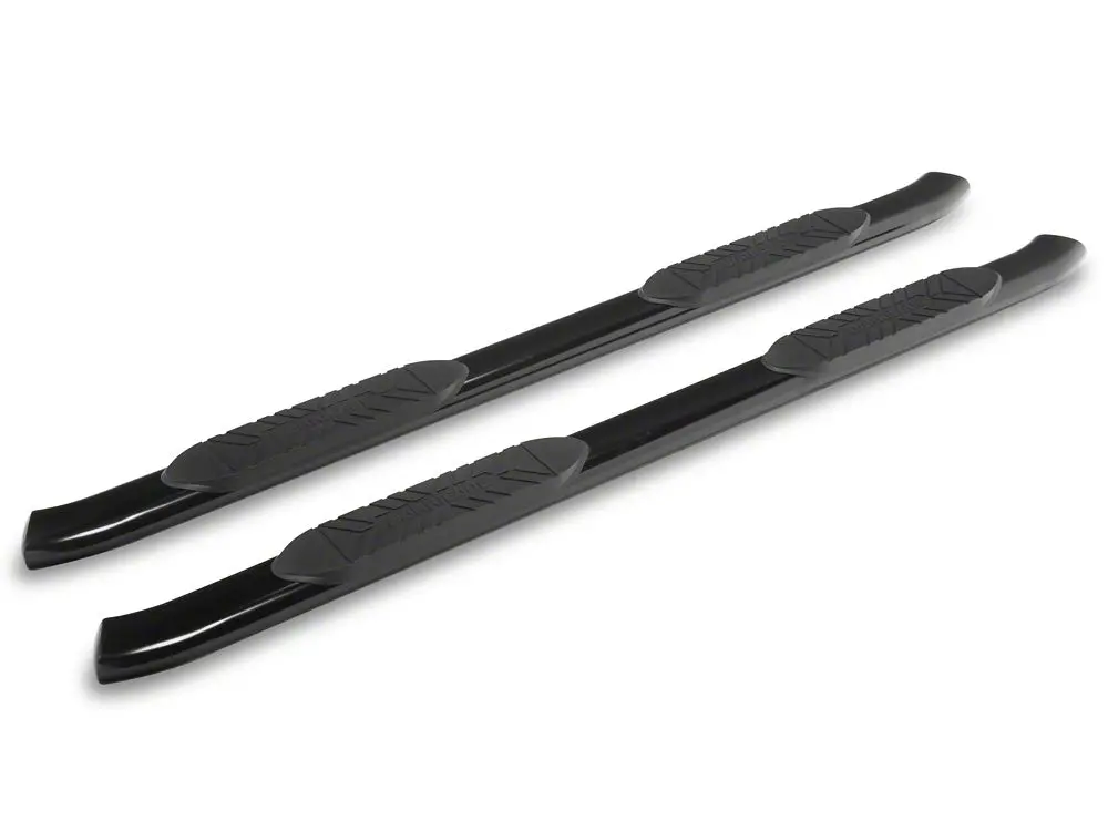 Barricade E-Series 5-Inch Oval Bent-End Black Side Steps for 2020–2025 GMC Sierra 2500 HD Crew Cab