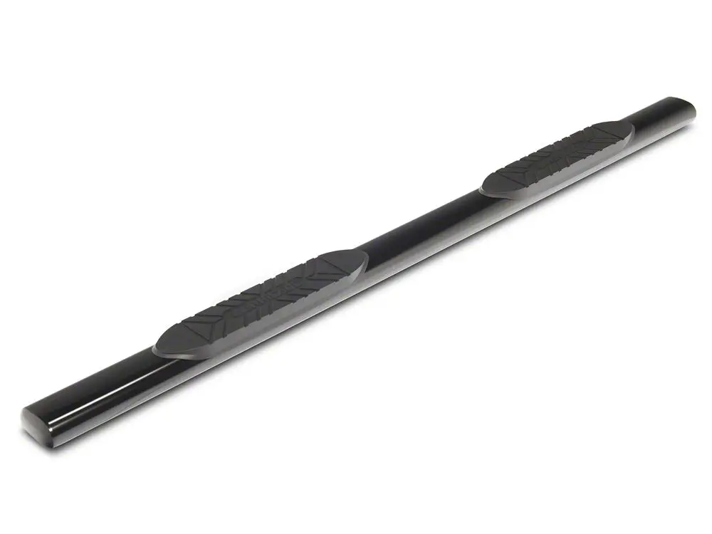 Barricade E-Series 5-Inch Oval Straight Side Step Bars; Black (20-25 Sierra 2500 Hd Crew Cab) 2