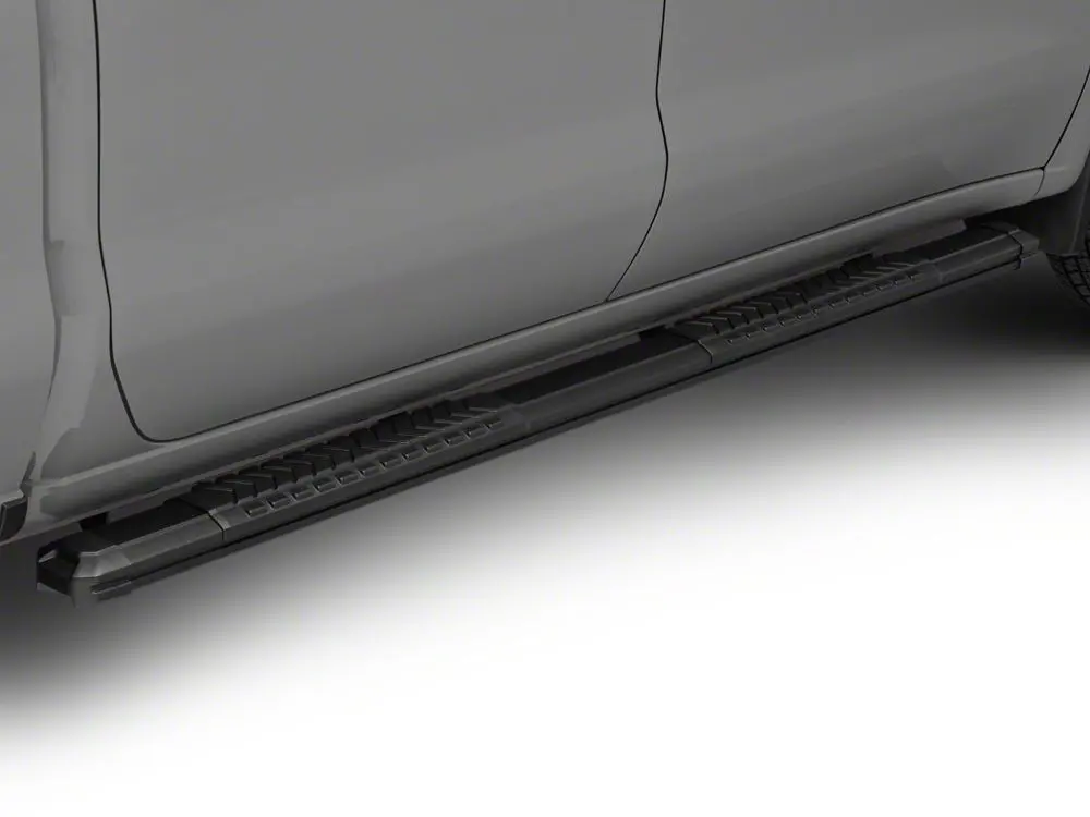 Barricade Saber 5" Aluminum Side Steps – Matte Black Cover Plates for 2020–2025 GMC Sierra 2500 HD Crew Cab