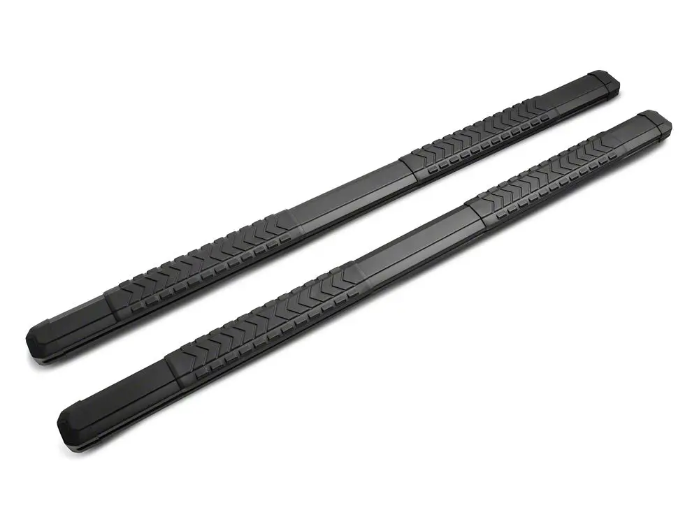 Barricade Saber 5" Aluminum Side Steps – Matte Black Cover Plates for 2020–2025 GMC Sierra 2500 HD Double Cab