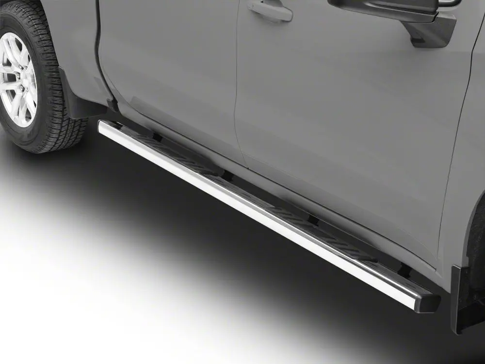 Barricade T4 Side Step Bars; Stainless Steel (20-25 Sierra 2500 Hd Crew Cab) 2
