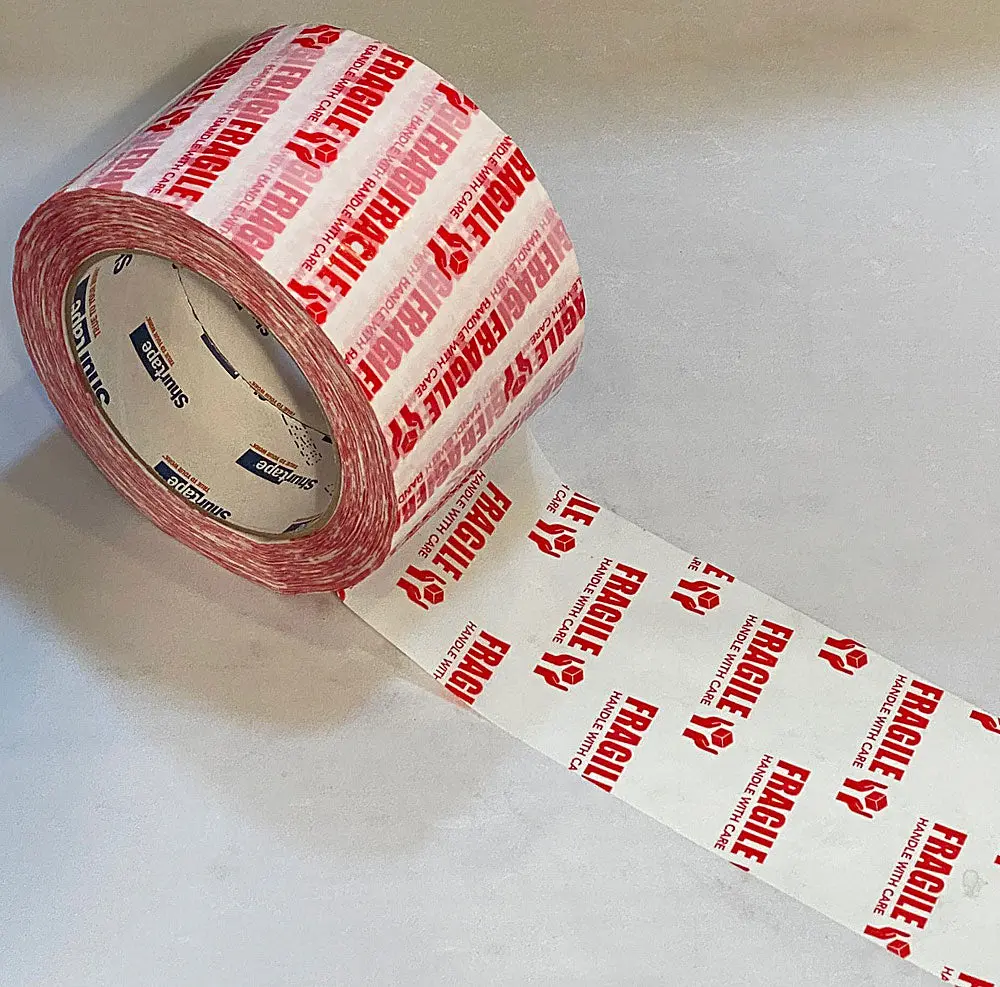 Shurtape Hp 240 Printed, Industrial Grade Hot Melt Carton Sealing/Packaging Tape 2