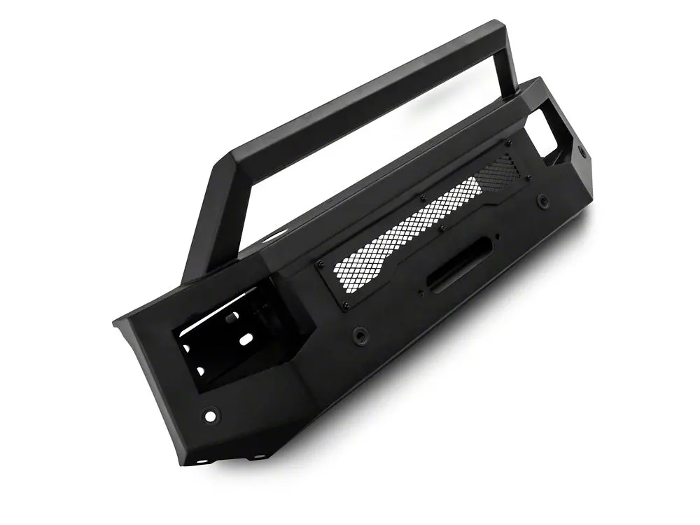Barricade Hd Stubby Front Bumper With Winch Mount (13-18 Ram 2500) 2