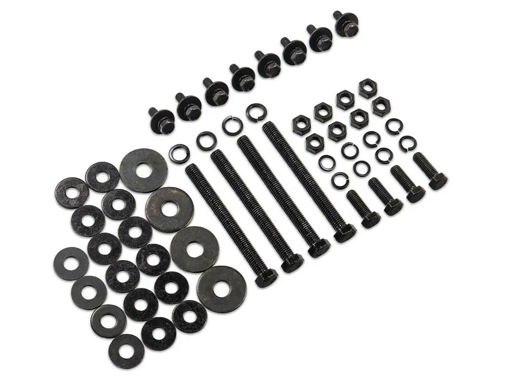 Barricade Replacement Side Step Bar Hardware Kit For Hr2554 Only (03-09 Ram 2500 Quad Cab) 2