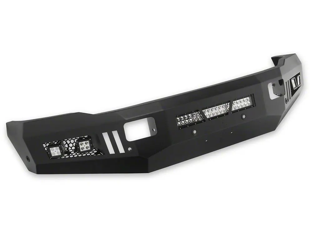 Barricade Hd Front Bumper With Led Fog Lights And 20-Inch Led Light Bar (10-18 Ram 2500) 2