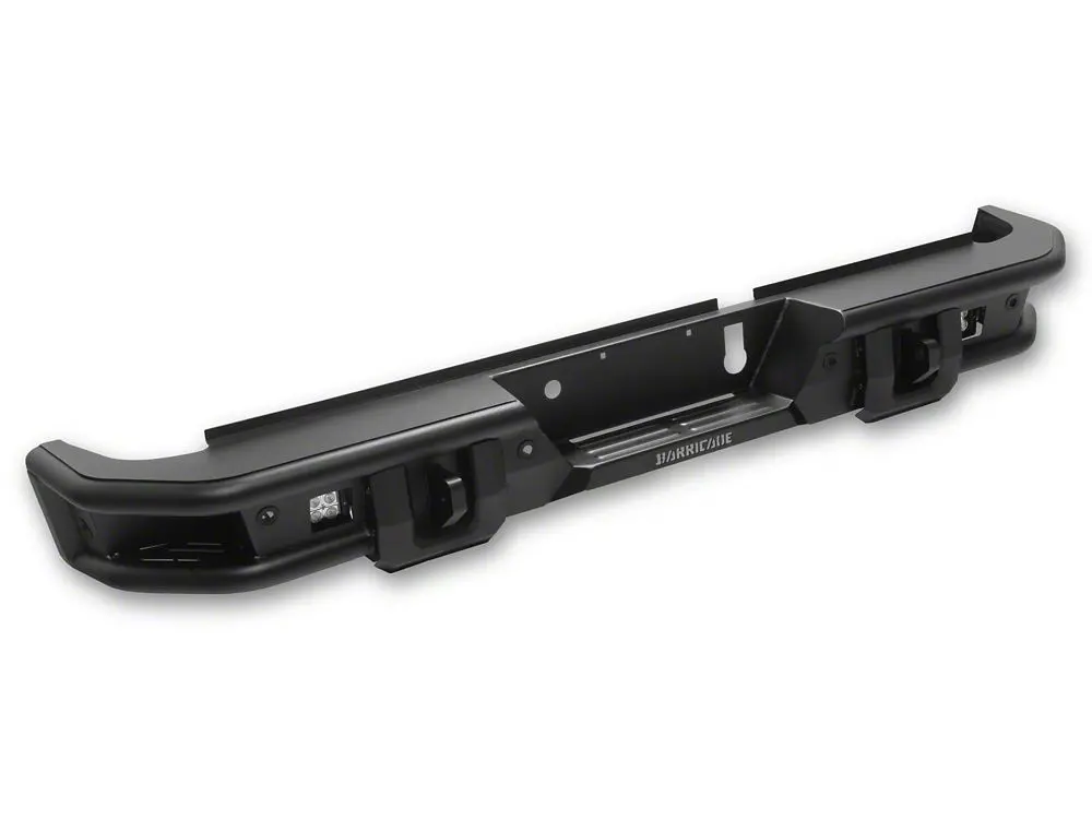 Barricade Hd4 Tubular Rear Bumper With Led Fog Lights (19-26 Ram 2500) 2