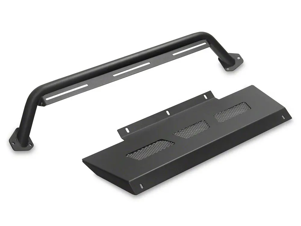 Barricade Skid Plate and Over-Rider Hoop Kit for HD4 Tubular Front Bumper – Fits 2019–2026 Ram 3500