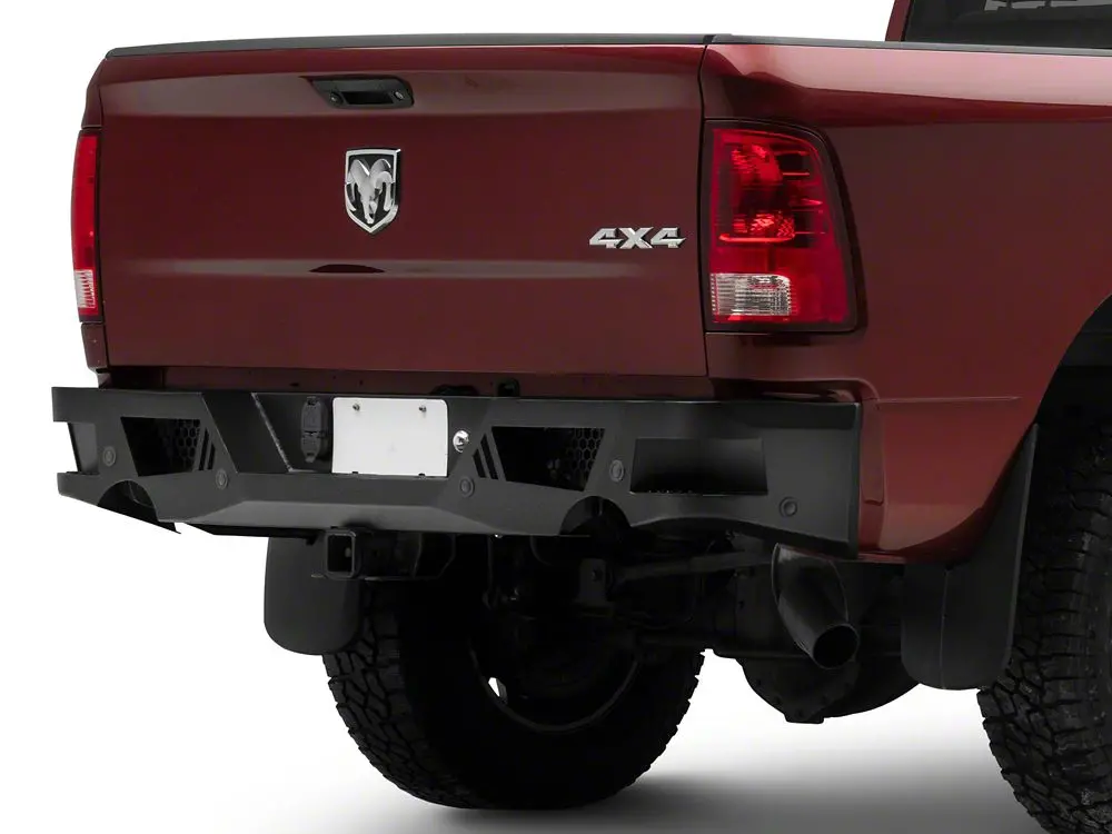 Barricade Extreme Heavy-Duty Textured Black Rear Bumper for 2010–2024 Ram 2500