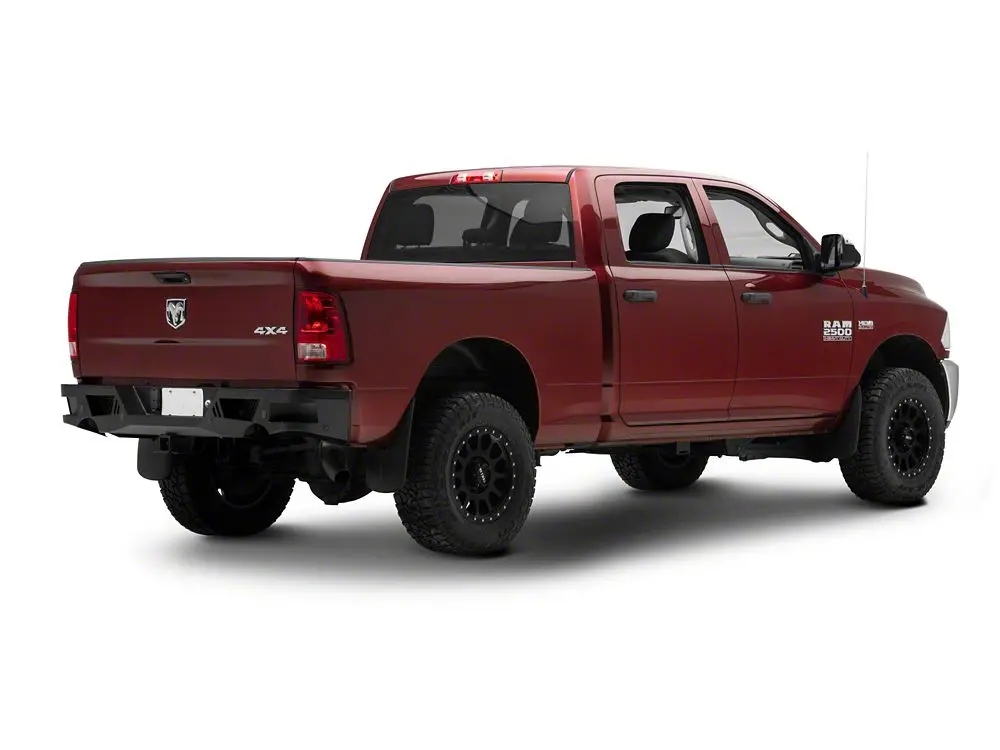 Barricade Extreme Hd Rear Bumper; Textured Black (10-24 Ram 2500) 2