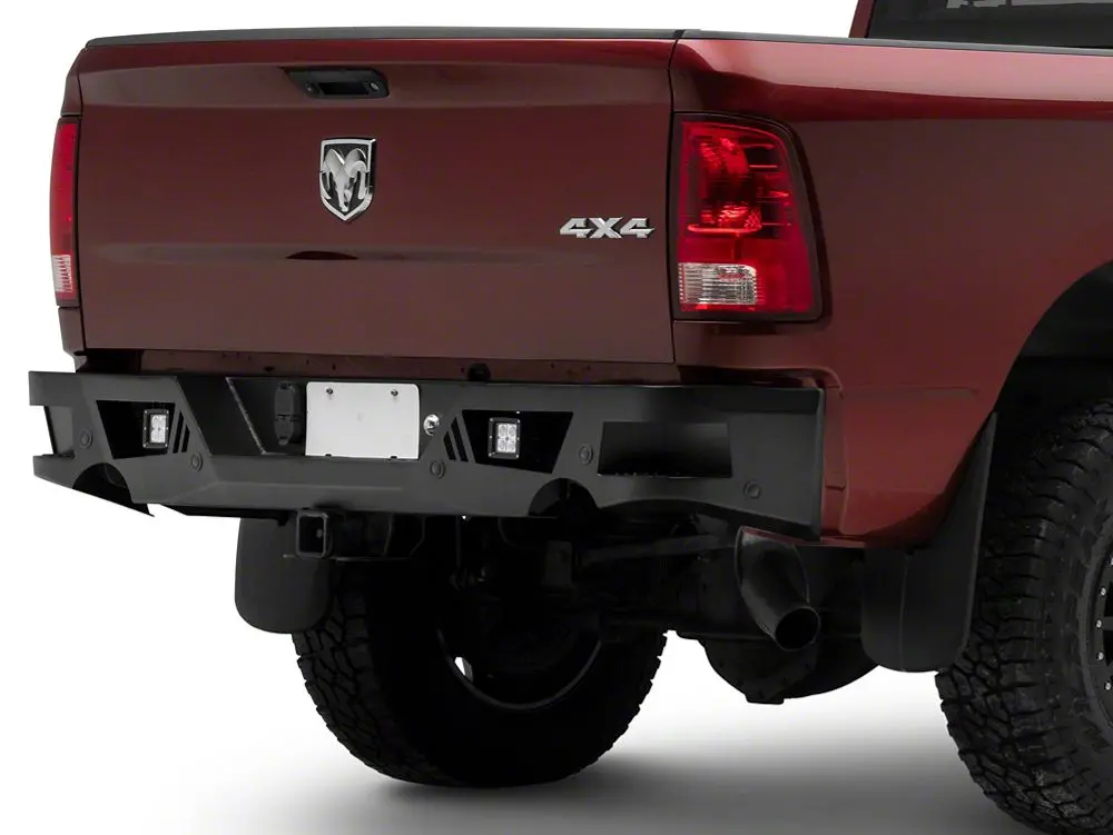 Barricade Extreme Heavy-Duty Rear Bumper with LED Spotlights for 2010–2024 Ram 2500