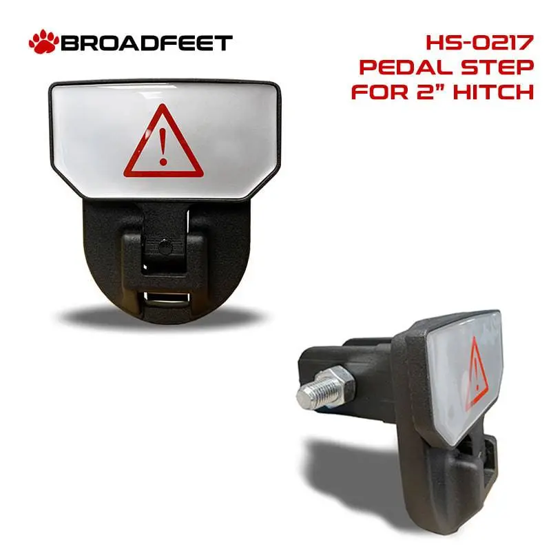 2" Hitch Receiver Accessories - Pedal Step 1