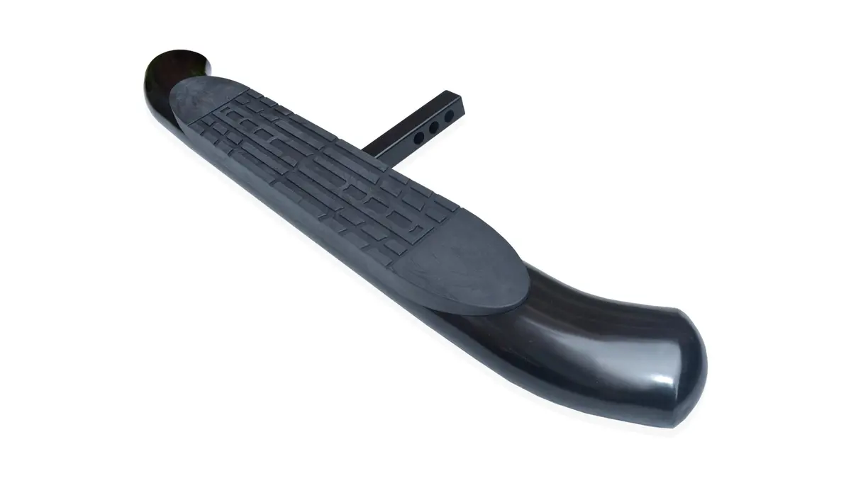 1 1/4" Hitch Receiver - Hitch Step: (Hs1106 Black): 36" Length X 4" Oval Tubular - Classic Desig... 1