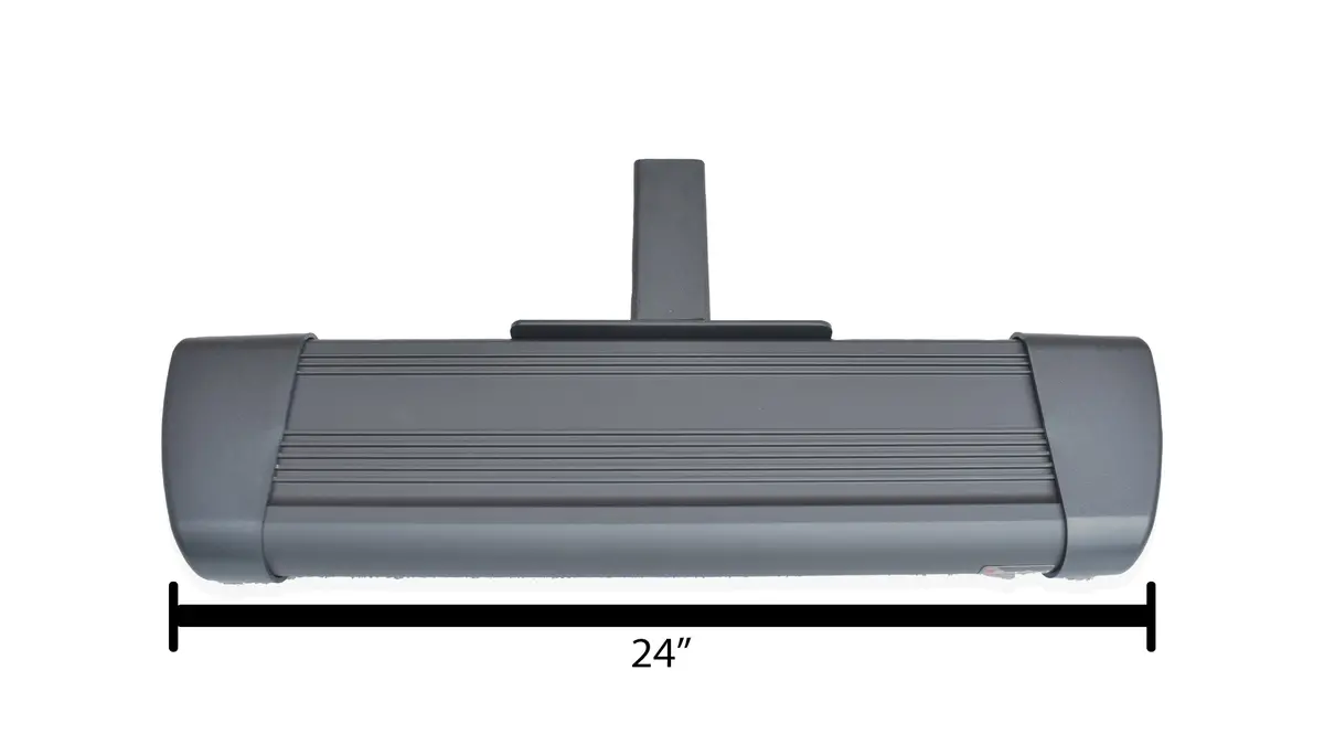 2" Hitch Receiver - Hitch Step: (Hs-R66-24): 24" Length - R66 Series Black Finish, Made From Ext... 1
