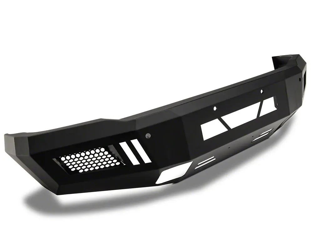 Barricade Textured Black Heavy-Duty Front Bumper for 2015–2019 Silverado 2500 HD