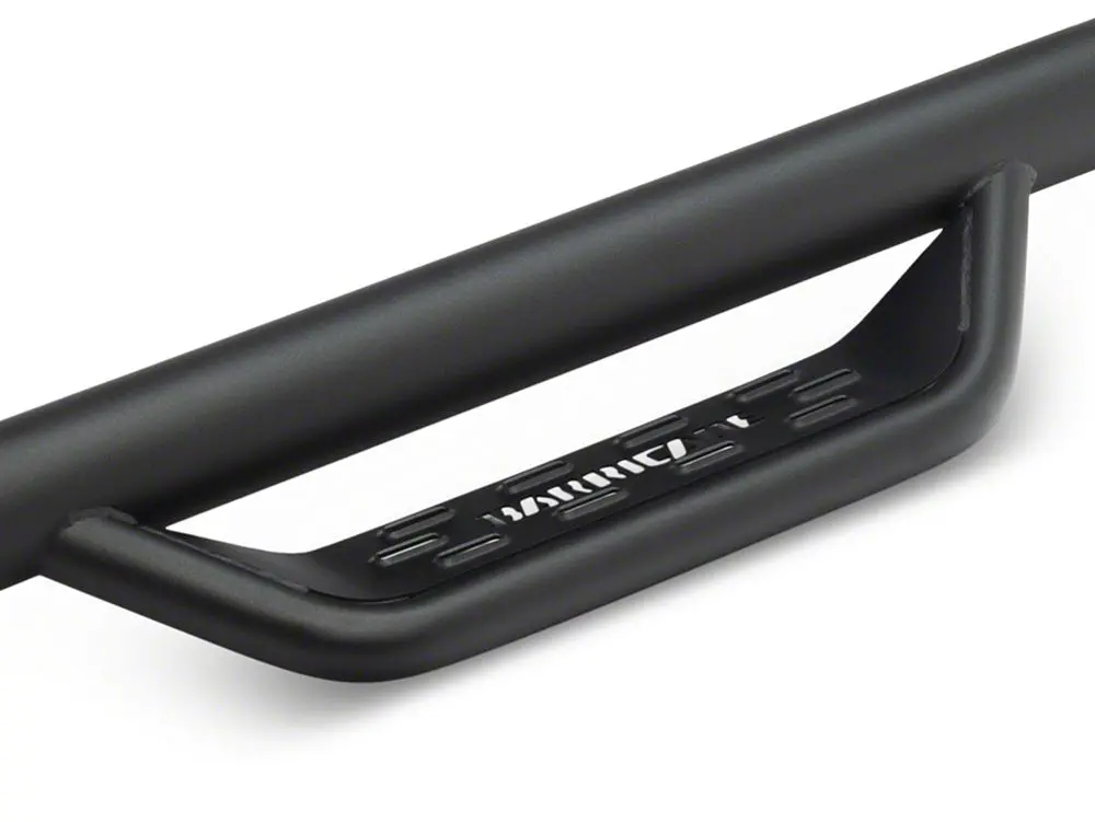 Barricade Tubular Drop Steps; Fine Textured Black Finish (20-25 Silverado 2500 Hd Double Cab) 2