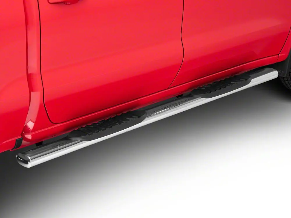 Barricade 5-Inch Stainless Steel Oval Side Steps for 2020–2025 Silverado 2500 HD Crew Cab
