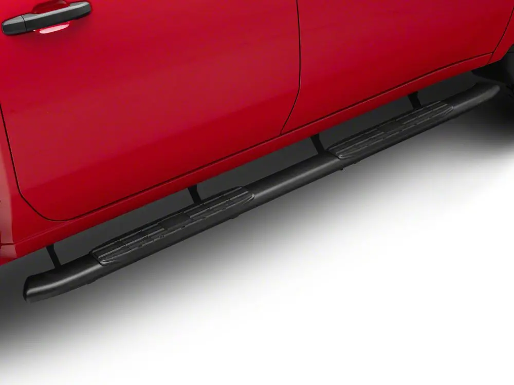 Barricade PNC Textured Black Side Step Bars for 2020–2025 Chevrolet Silverado 2500 HD Crew Cab