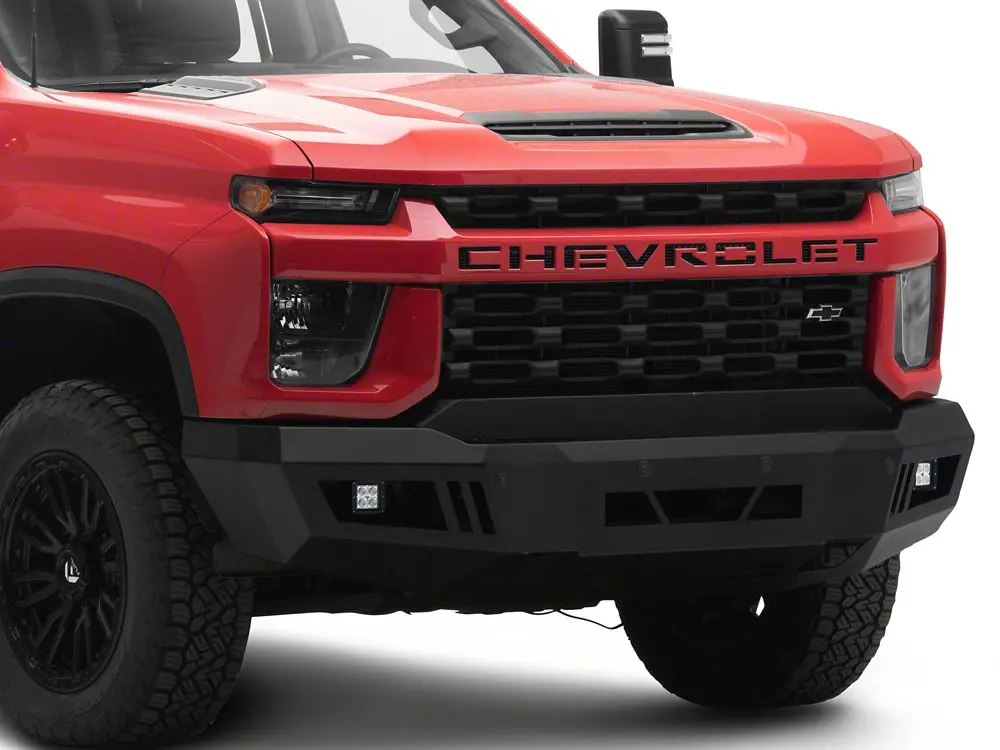 Barricade Extreme Heavy-Duty Front Bumper with LED Fog Lights for 2020–2023 Chevy Silverado 2500 HD