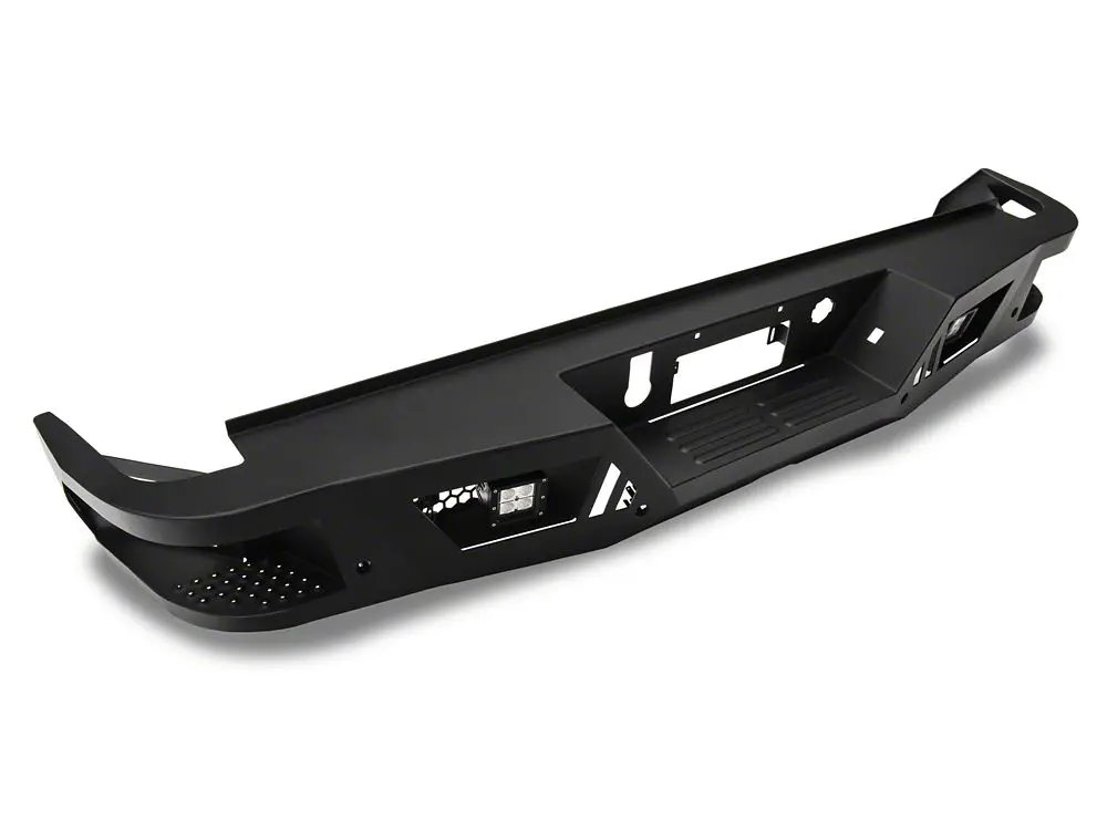 Barricade Hd Rear Bumper With Led Fog Lights (20-25 Silverado 2500 Hd) 2