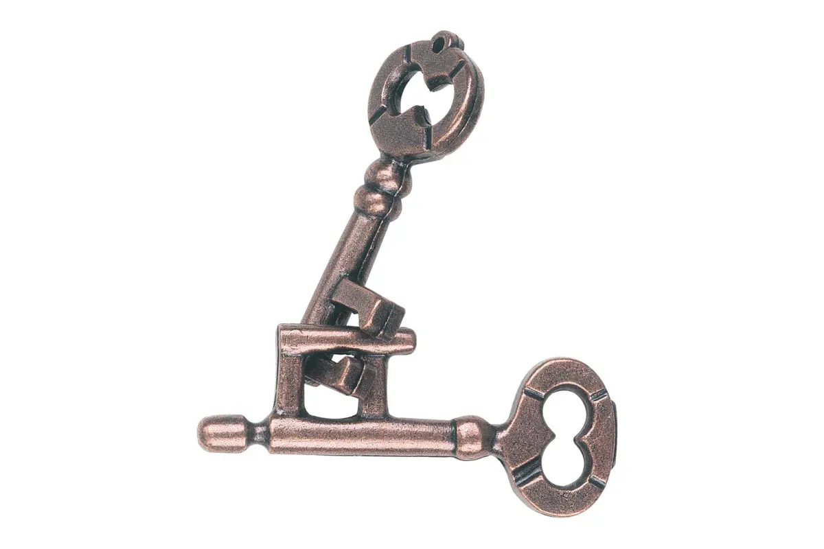 Hanayama Cast Key Puzzle – Hanayama Level 1 Puzzle 1