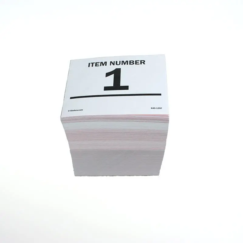Handy Numbered 1 To 500 Decks (1 Or 2-Part) 2