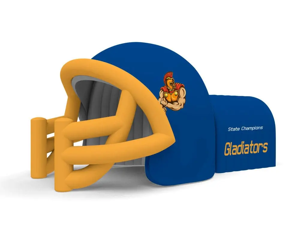 Inflatable Football Helmet Tunnel 2