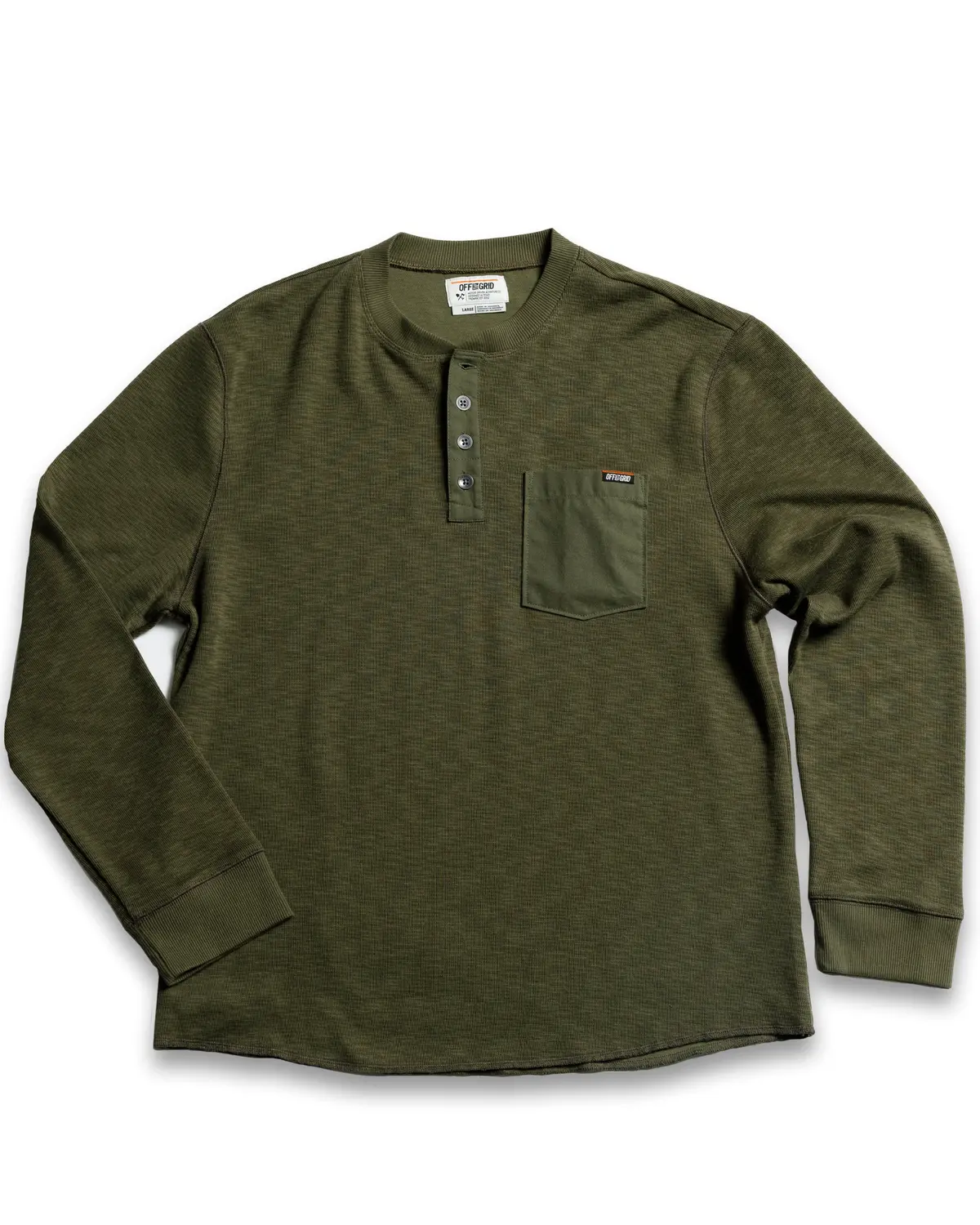 Draper Henley - Dark Olive 1