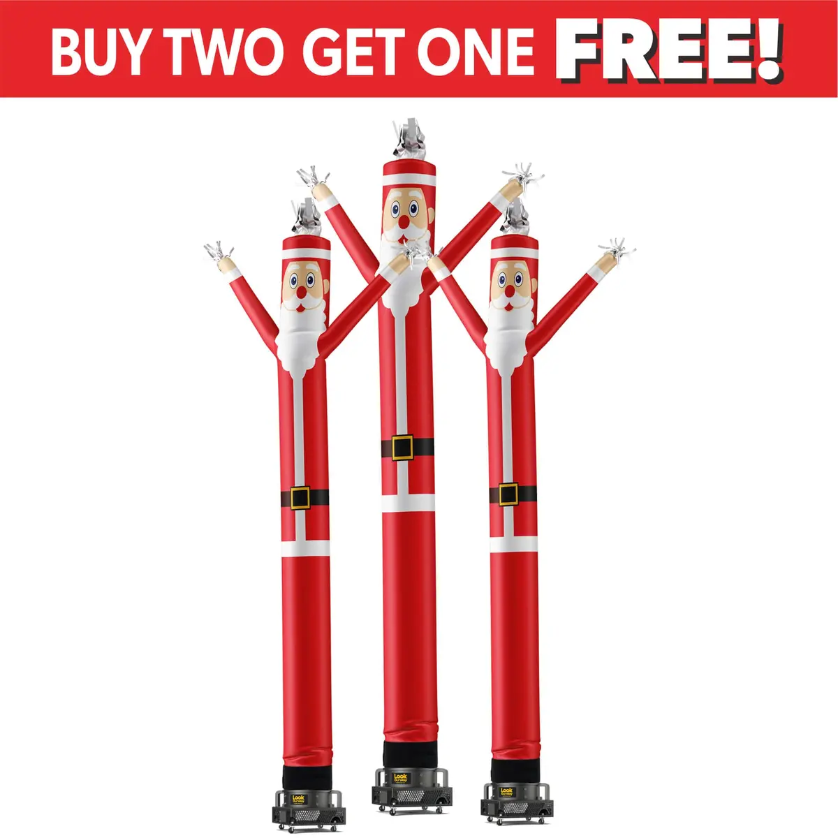 Air Dancers® Santa Claus 3-Pack 1