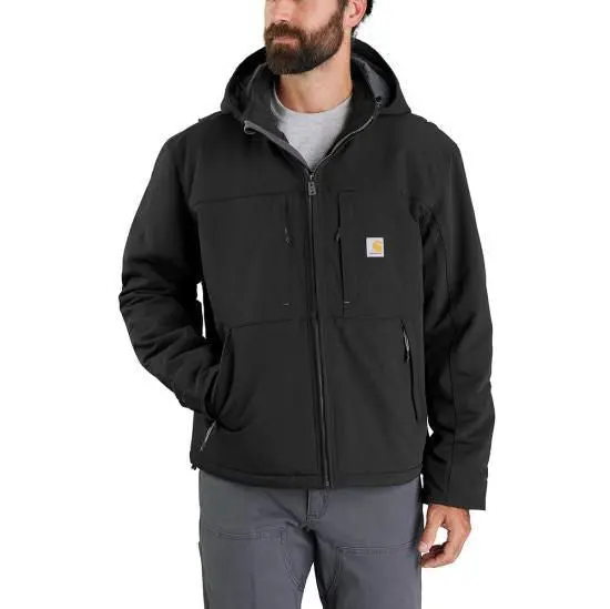 Men's Super Dux® Full Swing® Insulated Tech Jacket - 3 Warmest Rating - Black 1