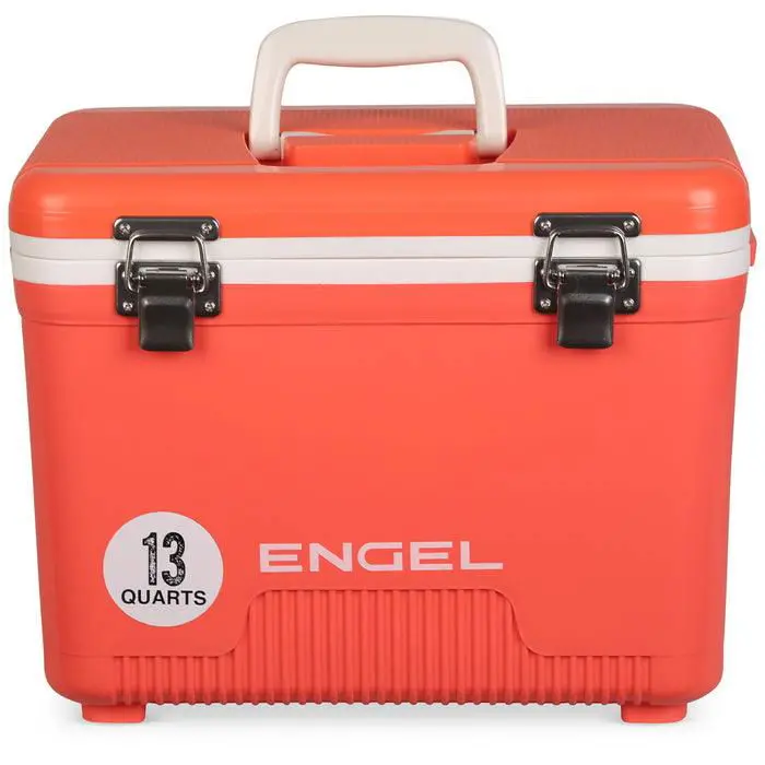13 Quart Drybox / Cooler: Coral 1