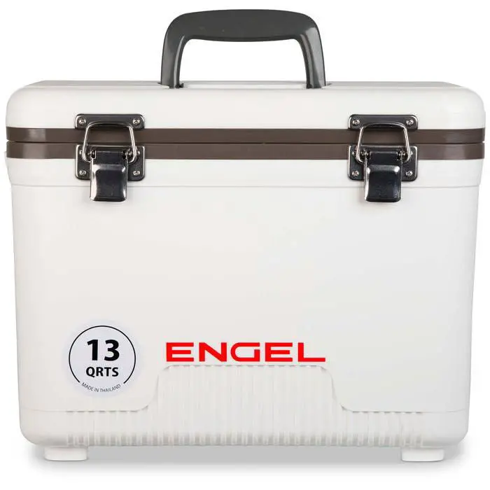 13 Quart Drybox / Cooler: White 1