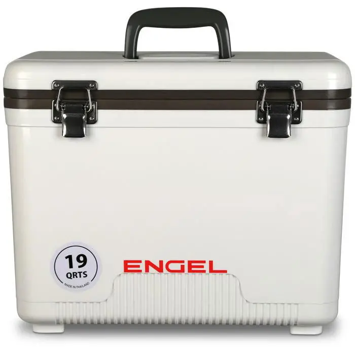 19 Quart Drybox / Cooler: White 1