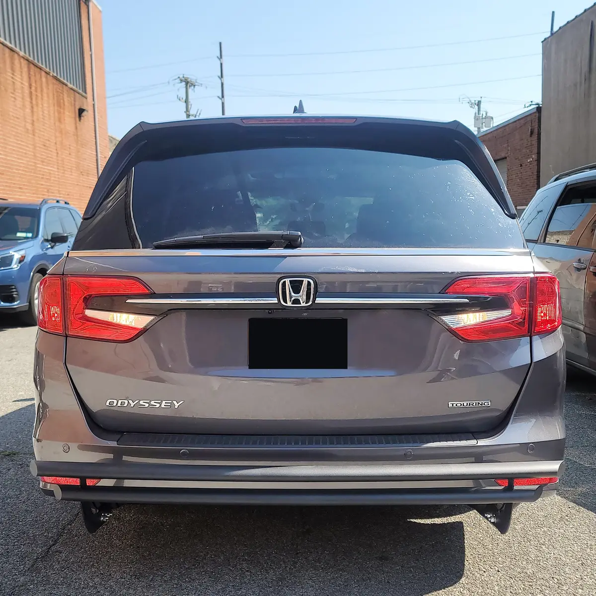 Rear Double Layer (Dl795) Bumper Guard Fits Honda Odyssey 2018-2025 1