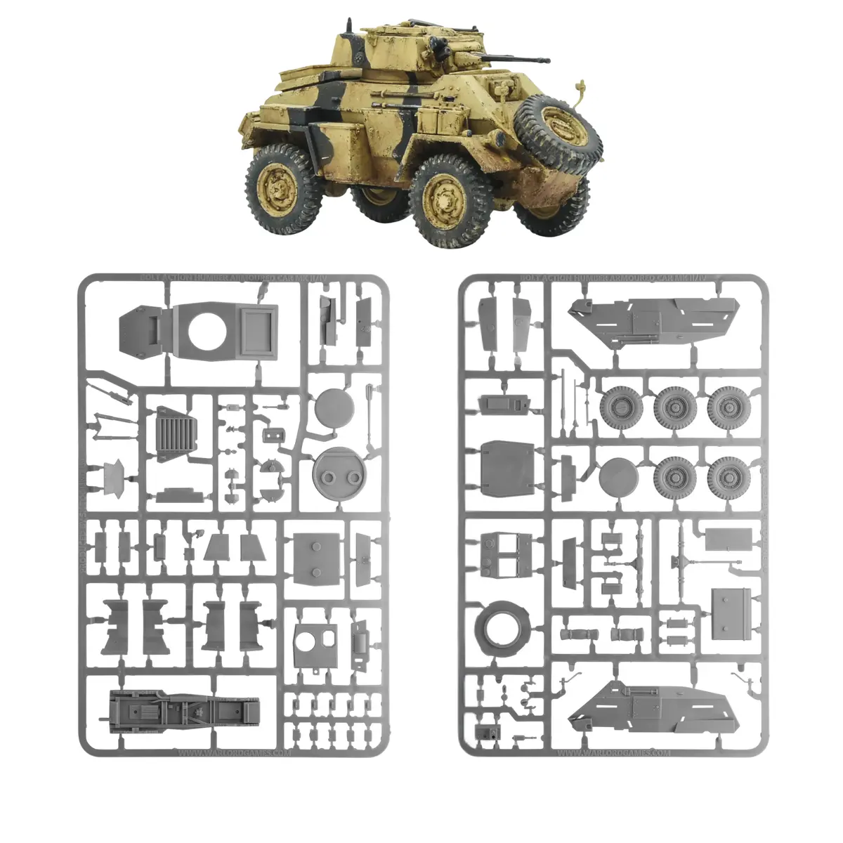 Humber Armoured Car Mk Ii/Iv - Frames Only 1