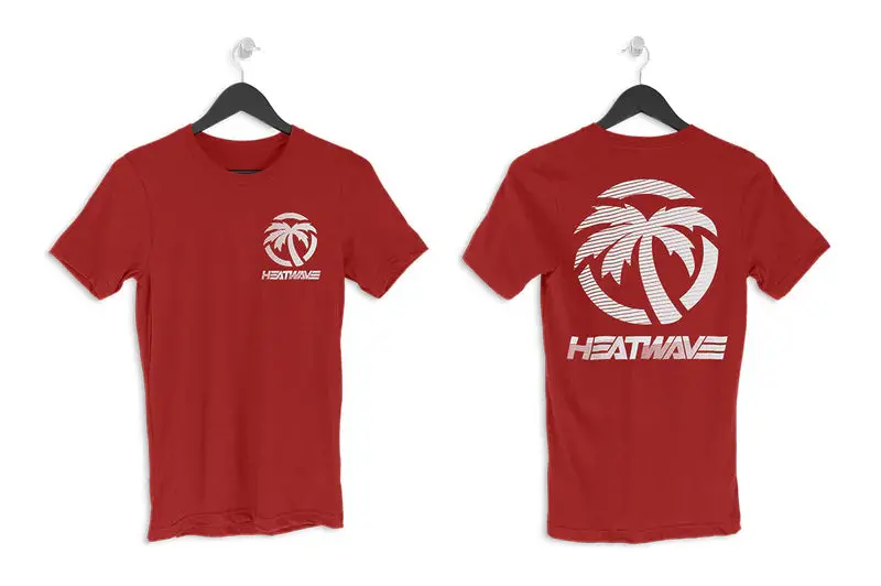 Heat Wave Hydro T-Shirt - Red 1